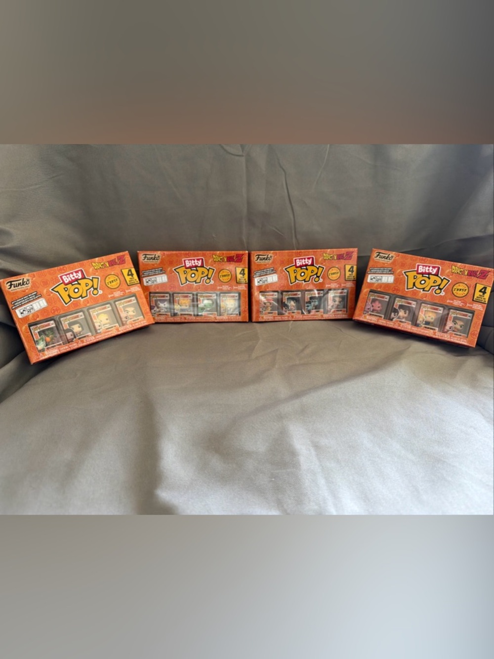Funko Bitty Pop! 4-Pack DragonBall Z Boxed Mini Figures with Chase